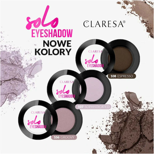 Claresa Solo Σκιά Ματιών σε Στερεή Μορφή Espresso 1.2gr