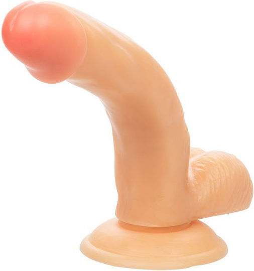 Calexotics Dildo mit Hoden und Saugnapf Fleisch 21cm