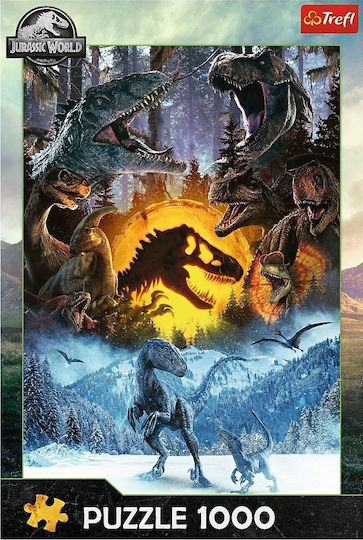 Puzzle 1000 In World Jurassic Park Fsc Mix 70% 10939