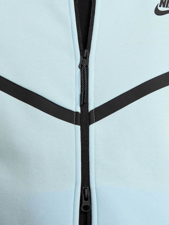 Tech Fleece Ζακέτα με Κουκούλα Blue