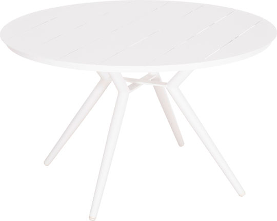 Tisch Stabil Higer Weiß 126x126x74cm