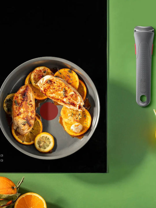 Tefal Ingenio Renew Pfannen-Set Grey mit Keramikbeschichtung 3Stück