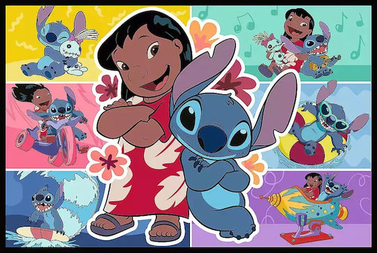 Пъзел Trefl 2x200 Disney Лило и Стич Щастлив живот