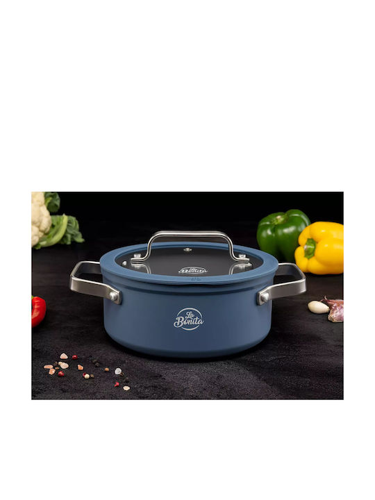 La Bonita Set de oale din aluminiu cu strat ceramic 8buc