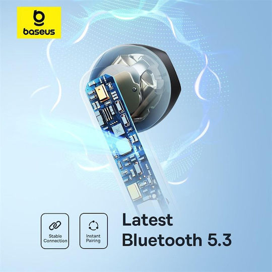 Baseus Bowie E16 In ear Bluetooth хендсфри Слушалки с Устойчивост на Пот и Кутийка за Зареждане Розов