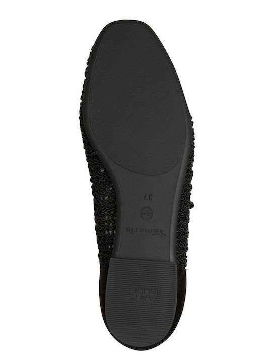 Damen Ballerinas Schwarz