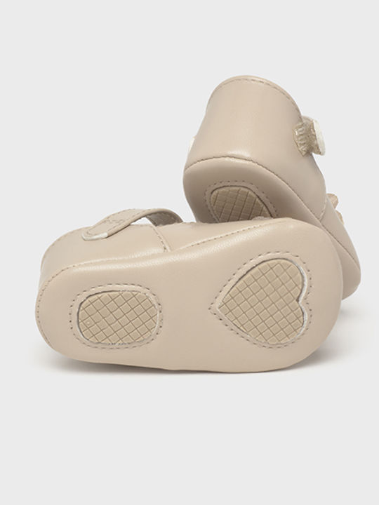 Mayoral Baby Ballerinas Beige