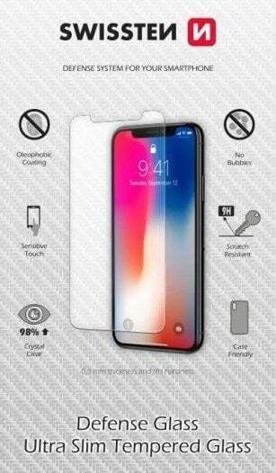 Swissten Ултра Тънък Закален Стъклен Премиум 9h Протектор за Екран Apple iPhone 13 Mini