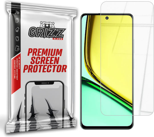 GrizzGlass Hybridglass Tempered Glass (Realme C6, Realme 7)