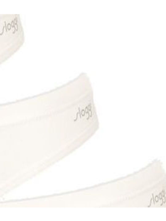 Βαμβακερά Дамско Слип 3Pack Cream