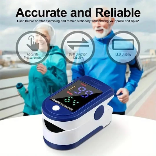Professionelles Oximeter Fingerspitze Für Kinder Blau