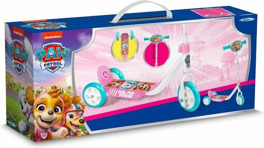 Stamp Παιδικό Πατίνι Paw Patrol Τρίτροχο Ροζ