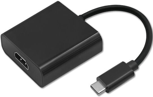 Qoltec Convertor USB-C Masculin În HDMI Feminin 1 Bucată 50375