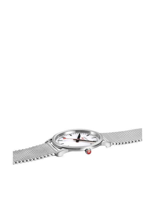 Damen Uhr mit Silber Metallarmband