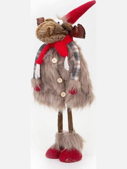 Saska Garden Illuminated Christmas Plush Figure Reindeer Height 69cm