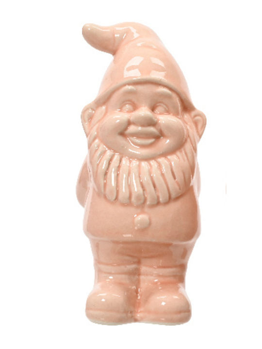 Kaemingk Christmas Ceramic Figure Dwarf Orange Length 5cm 2pcs
