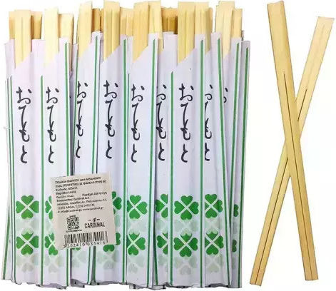Cardinal Chop Sticks μιας Χρήσης Ξύλινο