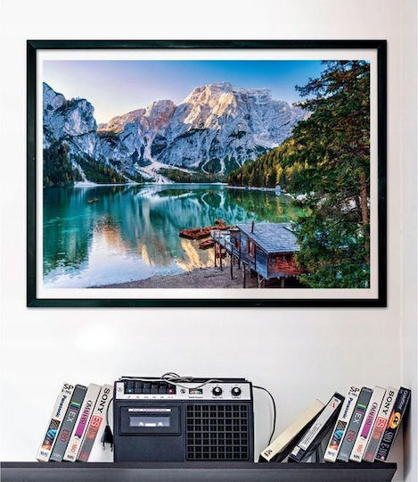 Cle Puzzle 1000 Kompakt Smaragdsee Pragser Wildsee 39934