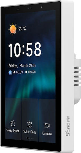 Sonoff Nspanel Pro Recessed Wall Switch with Touch Screen White