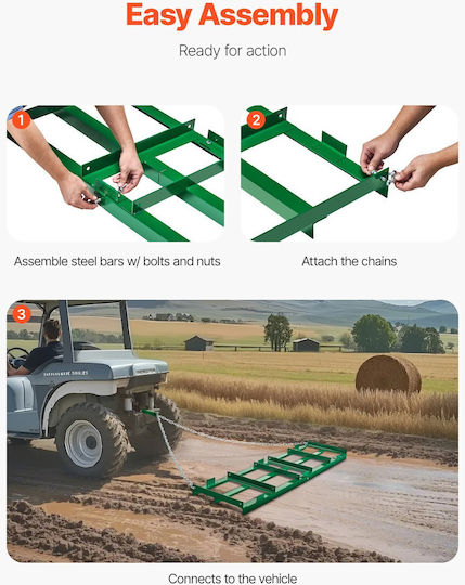 Vevor Rakes QYP7220INCHL3QEWVV0