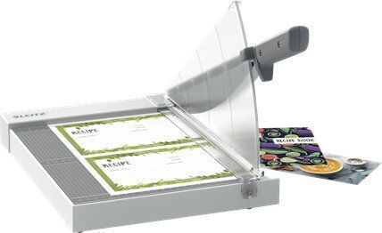 Leitz Büroschneidemaschine Guillotine Tischplatte für Blätter bis zu einer Größe von A4 (8 Blätter/Pro Durchgang)