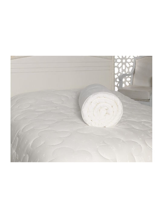 Cottonbox Pilotă Single De Puf 155x215cm Alb 300 g/mp²Gsm