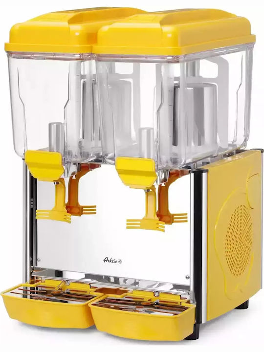 Hendi Doppelter Getränkespender Kalt 2x12lt P43 x B43 x H64 cm