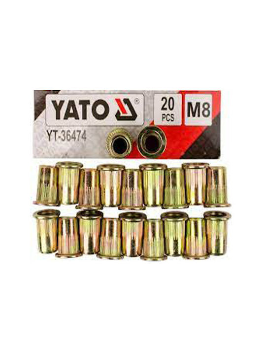 Yato Rivet 8mm 20pcs