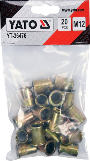 Yato Πριτσίνια M12mm 20Stück