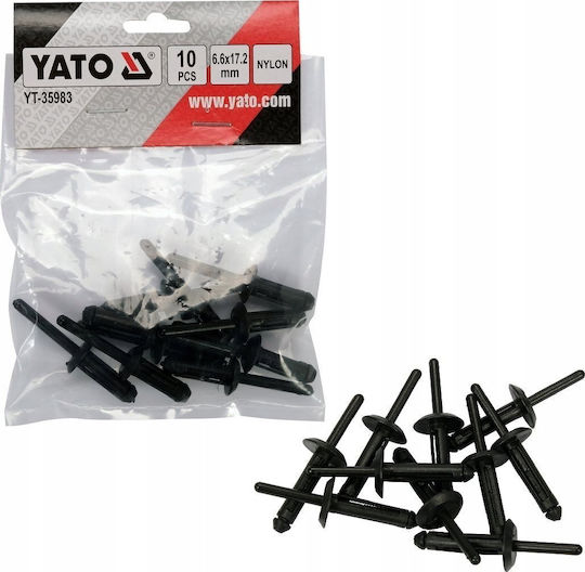 Yato Πрикрепителни елементи Пластмасови M6.6x17.2мм 10бр