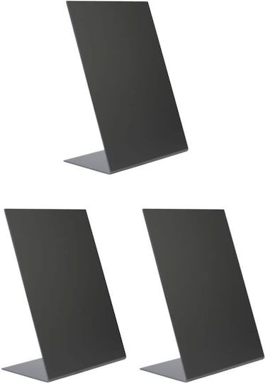 Securit Tabletop Chalk Board 3 Pieces 21.5x15cm