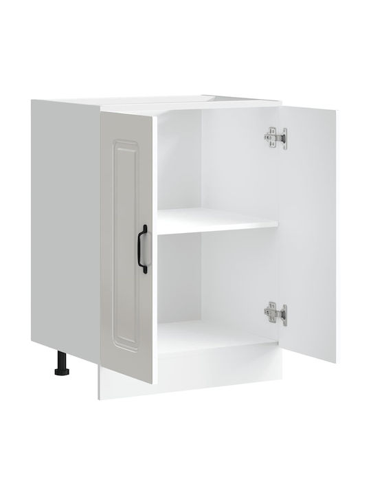 Kalmar Шкаф за Мивка Бял 60x46x81.5бр