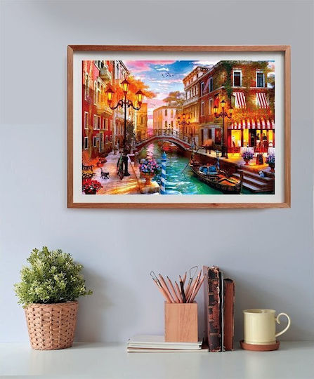 Puzzle Cle 500 Compact Sunset Over Venice 35586