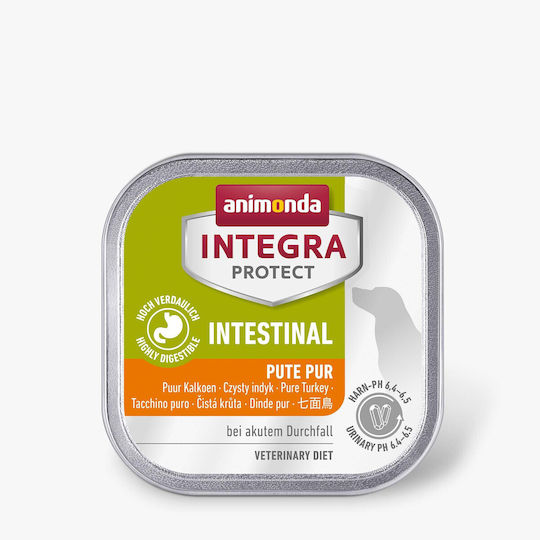 Animonda Integra Protect Intestinal Wet Food Dogs in Trays Diet with Turkey Grain-Free & Gluten-Free 150gr
