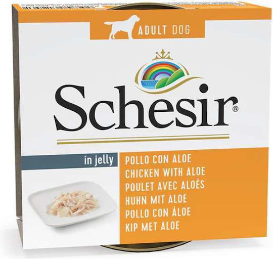 Schesir Wet Food Dogs in Cans with Chicken Gluten-Free 150gr