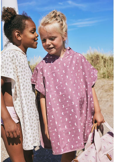Fresk Kids Beach Poncho Red 20cm