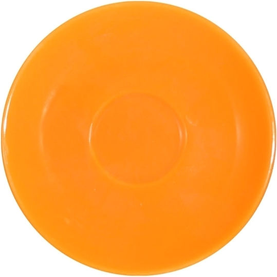 Lukanda Πιατάκι Φλιτζανιού Porzellan Orange (6Stück)