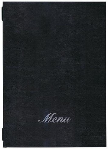 Next Suport De Meniu În Culoare Neagră 23x32 Cm Basic