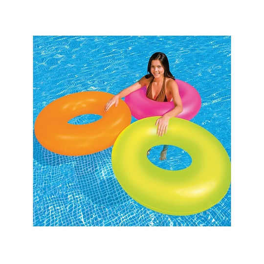 Intex Neon Frost Kids' Swim Ring from 9 Years Old Green
