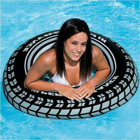 Intex Детски Плувен Кръг Giant Tire с Диаметър 91см. от 0 Години Черен