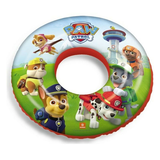 Mondo Παιδικό Σωσίβιο Κουλούρα Paw Patrol με Διάμετρο 50εκ. από 2 Ετών Πολύχρωμο