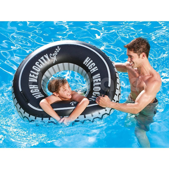 Intex Детски Плувен Кръг Giant Tire с Диаметър 91см. от 0 Години Черен