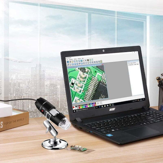 Digital Monocular Microscope USB 1600xx