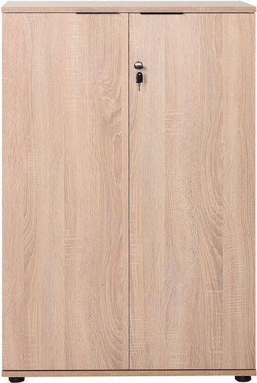 Ντουλάπι Γραφείου Ξύλινο με Κλειδαριά Sonoma 72x34x109cm