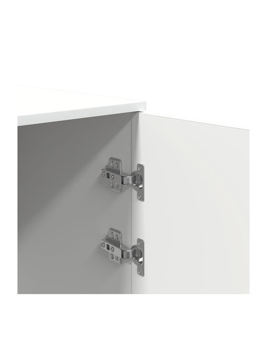 Ντουλάπι Γραφείου Ξύλινο Λευκό 40x45x103.5cm