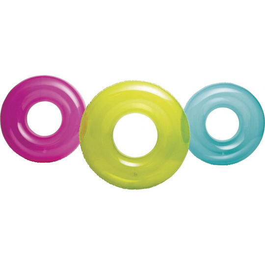 Intex Παιδικό Σωσίβιο Κουλούρα με Διάμετρο 76εκ. από 8 Ετών Φούξια