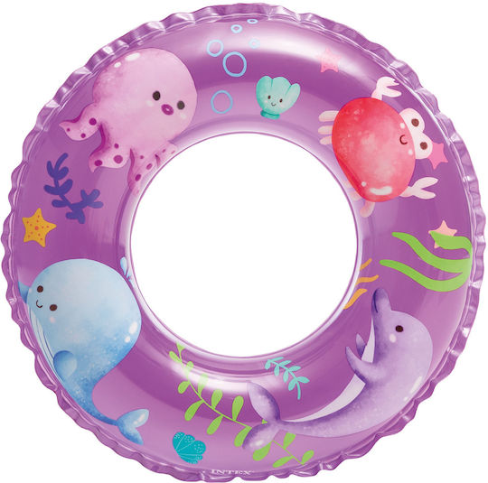 Intex Kids' Swim Ring with Diameter 61cm. from 6 Years Old (Assortment Designs)