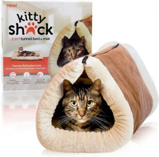 Kitty Shack Mat Cat Brown 53x28x28cm