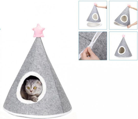 Nobleza Nest Katze Gray 63x50x50cm
