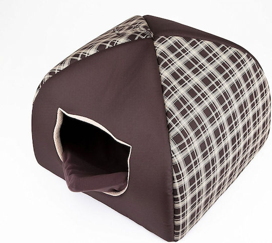 Hobbydog Nest Katze Braun 38x38x30cm
